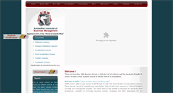 Desktop Screenshot of aibmindia.org